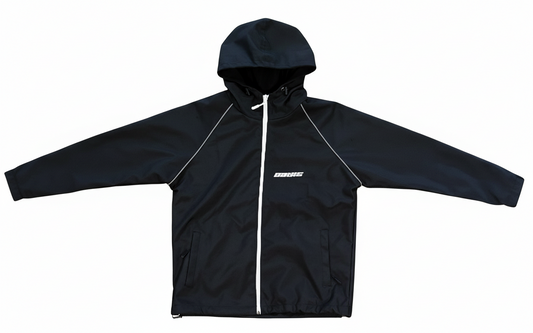 Black/Black Ski Jacket Shell